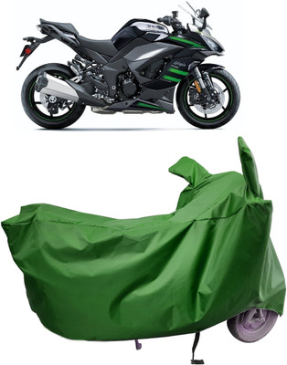 Amexride Two Wheeler Cover for Kawasaki(Ninja 1000 BS6, Maroon)