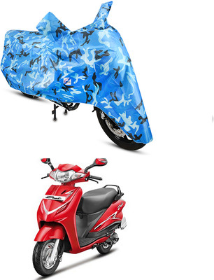 EGAL Waterproof Two Wheeler Cover for Hero(Duet 125 CC BS6, Multicolor)