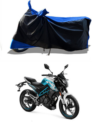 DeepShakshi AUTOMOTIVE Waterproof Two Wheeler Cover for CFMoto(150NK, Blue)