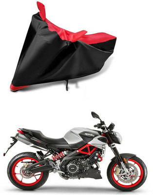 DeepShakshi AUTOMOTIVE Two Wheeler Cover for Aprilia(Shiver 900, Red, Black)