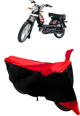 AASHTIK MART Two Wheeler Cover for TVS(Heavy Duty Super XL, Red)