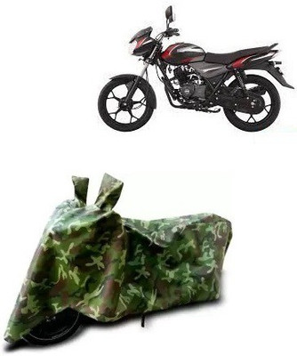 THE REAL ARV Waterproof Two Wheeler Cover for Bajaj(Discover 110, Multicolor)