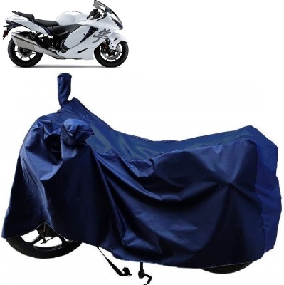 MMSSTAR Waterproof Two Wheeler Cover for Suzuki(Hayabusa, Blue)