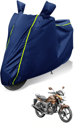 Auto Hub Waterproof Two Wheeler Cover for Hero(Hunk, Blue)