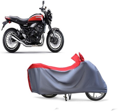 EGAL Waterproof Two Wheeler Cover for Kawasaki(Z900RS, Red)