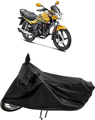 KEDIT Two Wheeler Cover for Hero(Passion Xpro, Black)