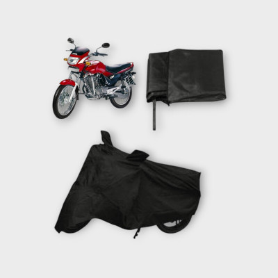 NIA DK STORE Two Wheeler Cover for Yamaha(Silver)