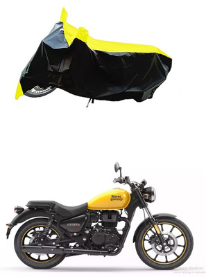 VESMEI Two Wheeler Cover for Royal Enfield(Bullet 350, Yellow)