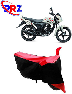 RRZ Waterproof Two Wheeler Cover for Suzuki(Hayate EP, Black, Red)