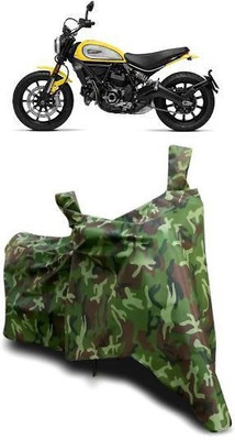 malti Waterproof Two Wheeler Cover for Ducati(Scrambler 1200 BS6, Multicolor)