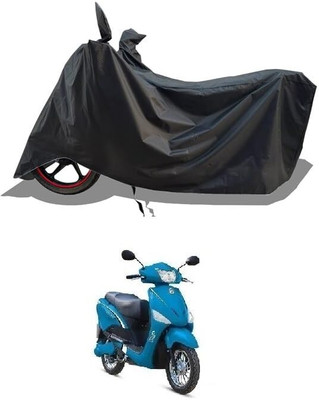 KEDIT Two Wheeler Cover for Hero(Electric Optima HS500 ER, Black)