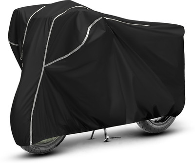 AutoGalaxy Waterproof Two Wheeler Cover for TVS(Star City, Black, White)