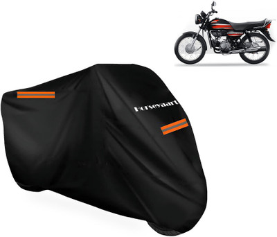 Horseyaart Waterproof Two Wheeler Cover for Hero(CD Dawn, Black)