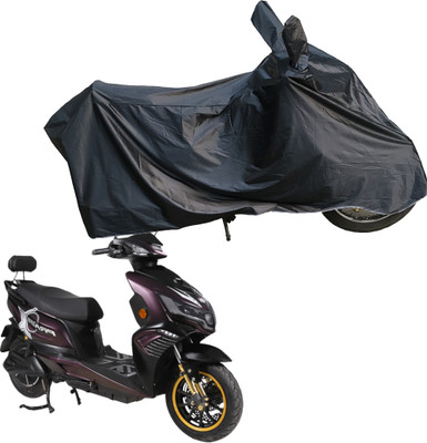 Motodreka Waterproof Two Wheeler Cover for Okinawa(i-Praise, Black)