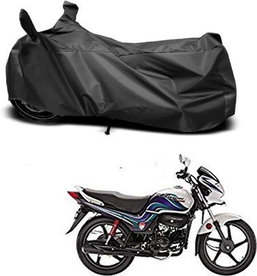 DeepShakshi AUTOMOTIVE Waterproof Two Wheeler Cover for Hero(Passion Pro TR, Black)