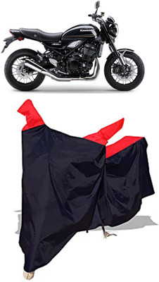 Amexride Two Wheeler Cover for Kawasaki(Z900RS BS6, Black)