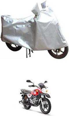 THE REAL ARV Waterproof Two Wheeler Cover for Bajaj(Silver)
