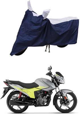 Furious3D Two Wheeler Cover for Hero(Glamour Blaze, Blue, White)