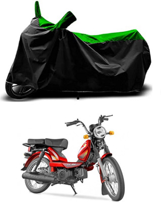 VESMEI Two Wheeler Cover for TVS(XL 100 Heavy Duty BS6, Green)
