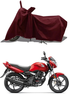 DeepShakshi AUTOMOTIVE Waterproof Two Wheeler Cover for Honda(CB Unicorn 150, Maroon)