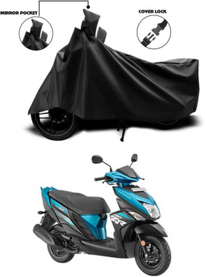 AASHTIK MART Two Wheeler Cover for Yamaha(Cygnus Ray ZR, Black)