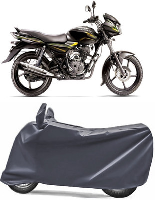 V VINTON Two Wheeler Cover for Bajaj(Discover 100 DTS-i, Grey)