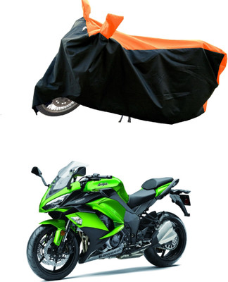 AESTRYD Two Wheeler Cover for Kawasaki(Ninja 1000 BS6, Orange)