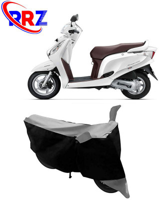 RRZ Waterproof Two Wheeler Cover for Honda(Aviator, Black, Grey)