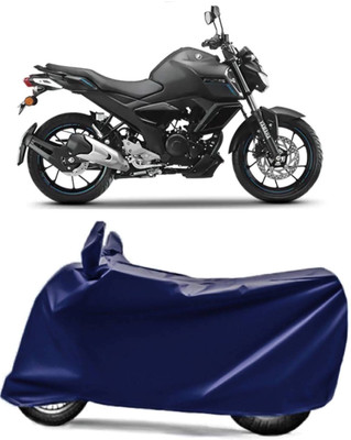 V VINTON Two Wheeler Cover for Yamaha(FZ-S FI, Blue)