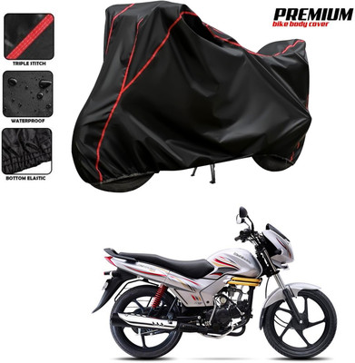 CODOKI Waterproof Two Wheeler Cover for Mahindra(Centuro NXT, Black, Red)