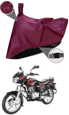 AASHTIK MART Two Wheeler Cover for Bajaj(Discover 125 DTS-i, Maroon)