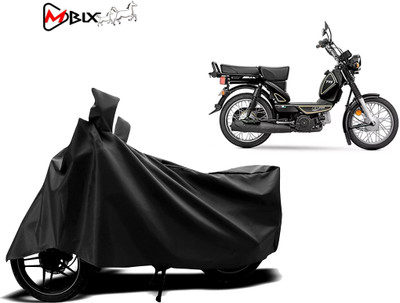 MBIX Two Wheeler Cover for TVS(XL 100, Black)