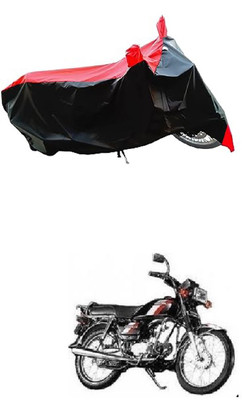 VESMEI Two Wheeler Cover for Honda(CD 100 SS, Red)