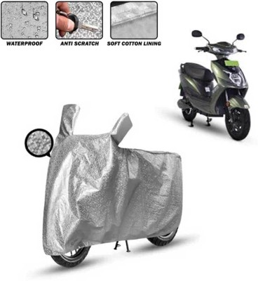 AUTOCAD Waterproof Two Wheeler Cover for TVS(Apache RTR 310 BS6, Silver)