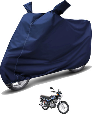 Caronix Waterproof Two Wheeler Cover for Bajaj(CT 100, Blue)