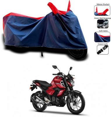 KEDIT Two Wheeler Cover for Yamaha(FZS-FI V3 BS6, Red)