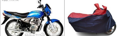 malti Two Wheeler Cover for Bajaj(Wind 125, Red, Blue)