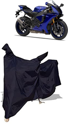Amexride Two Wheeler Cover for Yamaha(YZF R1, Black)