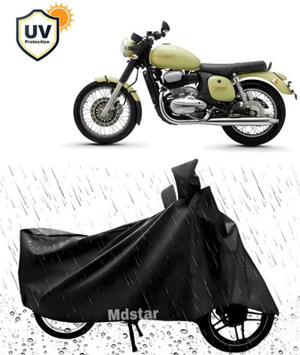 MWBB Waterproof Two Wheeler Cover for JAWA(Classic 350, Black)