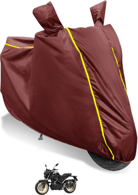 Auto Hub Waterproof Two Wheeler Cover for Royal Enfield(Bullet 350, Multicolor)