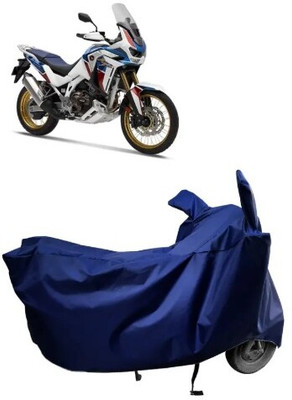 JVBRANGI Waterproof Two Wheeler Cover for Honda(Africa Twin, Blue)