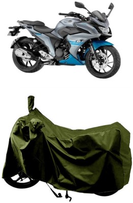 SUGASHRI Waterproof Two Wheeler Cover for Yamaha(Fazer-250, Green)