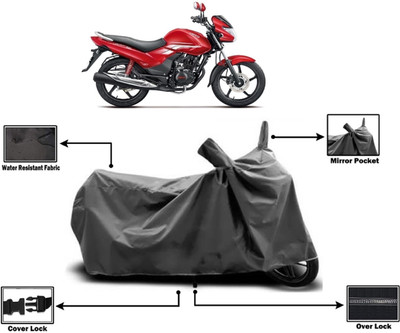 Amexride Two Wheeler Cover for Hero(Achiever, Grey)