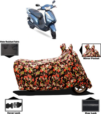 Amexride Two Wheeler Cover for Avon(E Scoot, Multicolor)