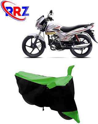 RRZ Waterproof Two Wheeler Cover for Mahindra(Centuro NXT, Black, Green)