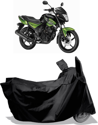 Amexride Two Wheeler Cover for Yamaha(SZ RR V2.0 BS6, Black)