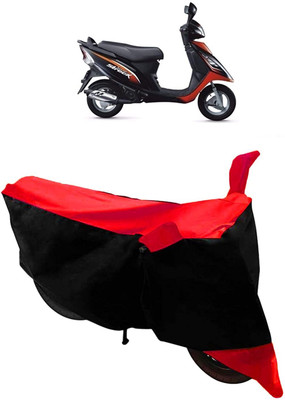 KEDIT Two Wheeler Cover for TVS(Streek, Red)