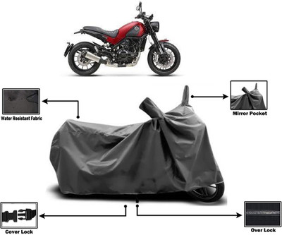 Amexride Two Wheeler Cover for Benelli(Leoncino, Grey)