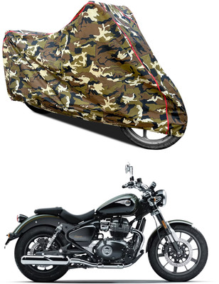 GOSHIV-car and bike accessories Waterproof Two Wheeler Cover for Royal Enfield(Yellow)