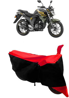 KEDIT Two Wheeler Cover for Yamaha(FZ-S, Red)
